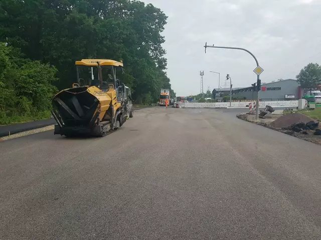 Der erste Abschnitt der Winsener Osttangente hat bereits eine neue Asphaltdecke erhalten | Foto: Landkreis Harburg