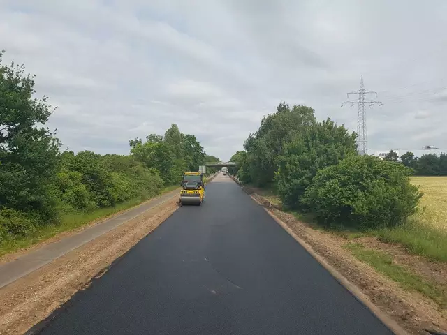 Die Bauarbeiten auf der Osttangente kommen gut voran | Foto: Landkreis Harburg