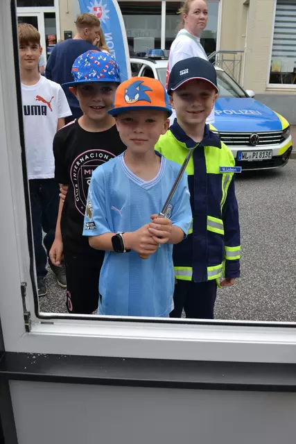 Drei junge "Panzerknacker" (v. li.): Oskar, Felix und Matheo | Foto: bim