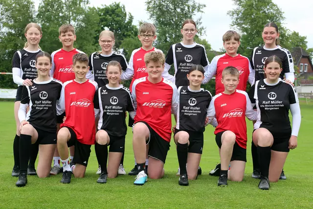 Die beiden U14 des MTV Wangersen wurden bei den Bezirksmeisterschaften Vizemeister. | Foto: MTV Wangersen