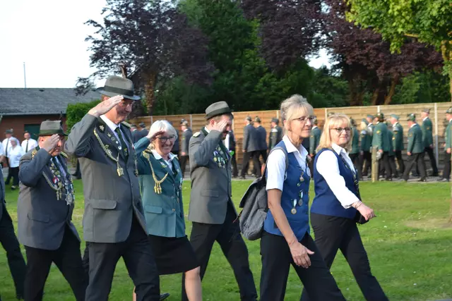 Heidenaus Schützen mit Präsidentin Anette Randt (li. Mitte) | Foto: bim