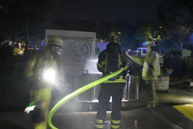 Die Feuerwehr bekam den Brand schnell unter Kontrolle | Foto: Stefan Braun /Feuerwehr Stade
