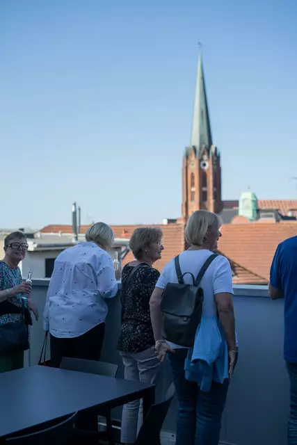Blick von der Terrasse  | Foto: Stackmann