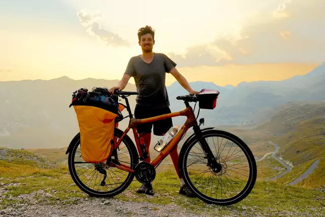 Ausnahme-Radfahrer und Journalist Ingwar Perowanowitsch | Foto: Ingwar Perowanowitsch