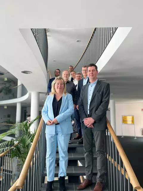 Birgit Butter, Arne Kramer, Klaus Müller, Thorsten Heinze, Karsten Leist, Lars Kappel, Joachim Ebinger, Jan Schröder (es fehlen Thaiß und Brodehl) | Foto: CDU