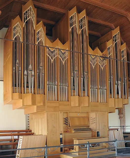 Die Orgel in der Kirche St. Paulus wird ein Vierteljahrhundert alt | Foto: Ulrich Wagner