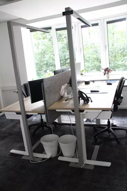 Eines der modernen Büros