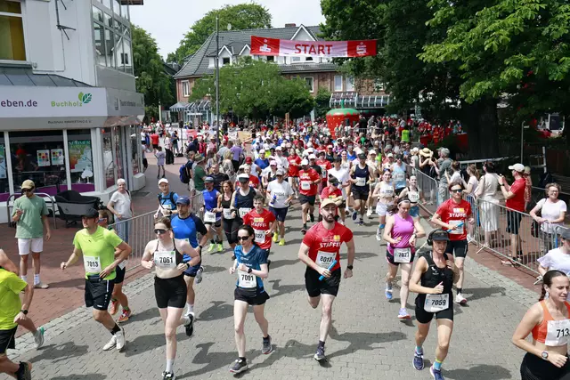 22 Staffeln waren am Start: Viermal waren je fünf Kilometer zu bewältigen | Foto: Arne Riebesell
