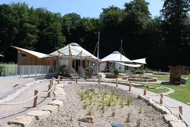 Architektonisch ansprechend: die Jurten | Foto: sb