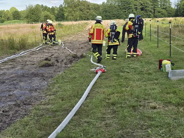 Schon wieder wurde in Helmstorf eine Bombe gefunden | Foto: Feuerwehr Seevetal