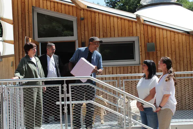 In dem Geschenk: Ein Popcorn-Maker für das offene Feuer | Foto: sb