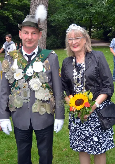 Thomas "der Mallorquiner" Schröder mit seiner Königin und Ehefrau Marina Graul | Foto: André Welle