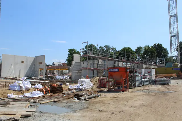 Einige Mauern stehen bereits | Foto: pm