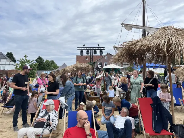 Beach Club Atmosphäre auf der Hanse Ahoi 2025 | Foto: Sandra Polenz