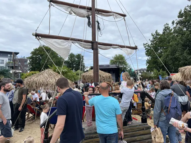 Neben Essen und Trinken, war auch für Bewegung und schönes Ambiente auf der Hanse Ahoi gesorgt | Foto: Sandra Polenz