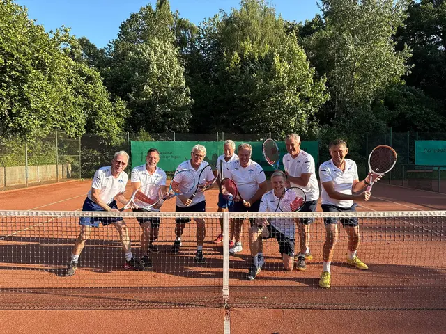 Erfolgreiche Stader Tennisspieler | Foto: Schnackenberg