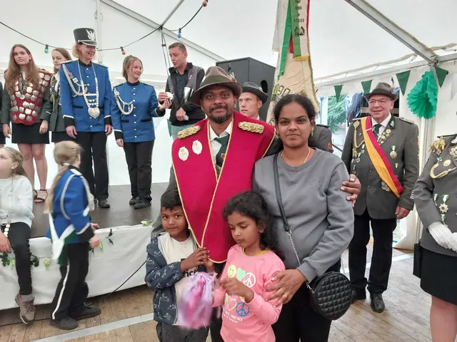  Vijay Kumar Govindarajan mit seiner Familie
