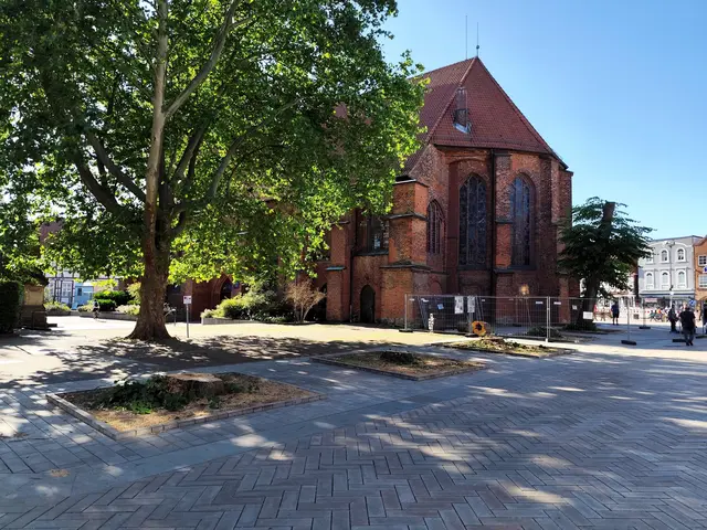 Die neue Sicht auf die St. Marien Kirche. | Foto: Rüdiger Störtebecker