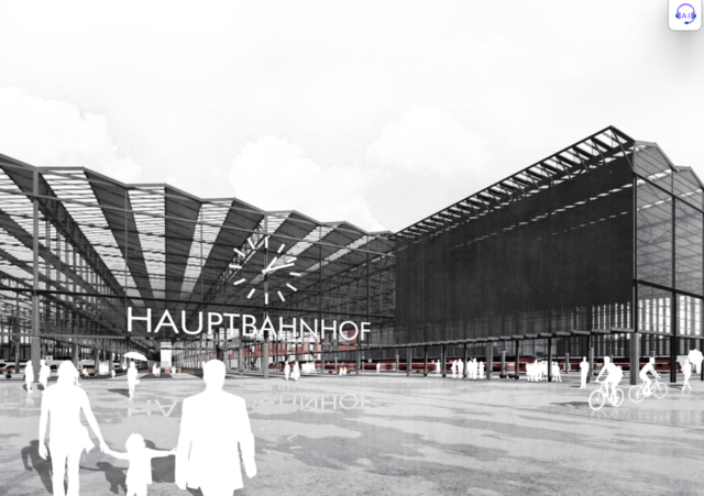 Der Entwurf von Mila Görmann und Lasse Kock | Foto: hs 21