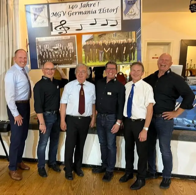 Bei der 140-Jahr-Feier | Foto: MGV Germania Elstorf