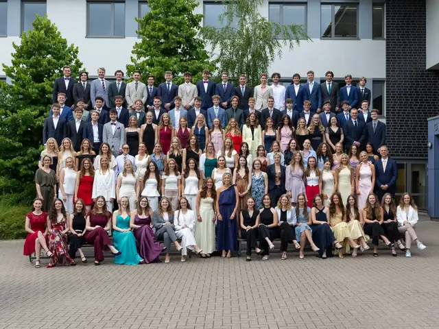 Das offizielle Abiturfoto des GAK 2025 | Foto: Hauke Gilbert