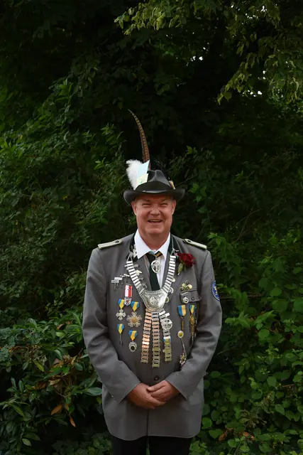 Michael Thien ist Vogelkönig des Jahres | Foto: Schützengilde Buxtehude