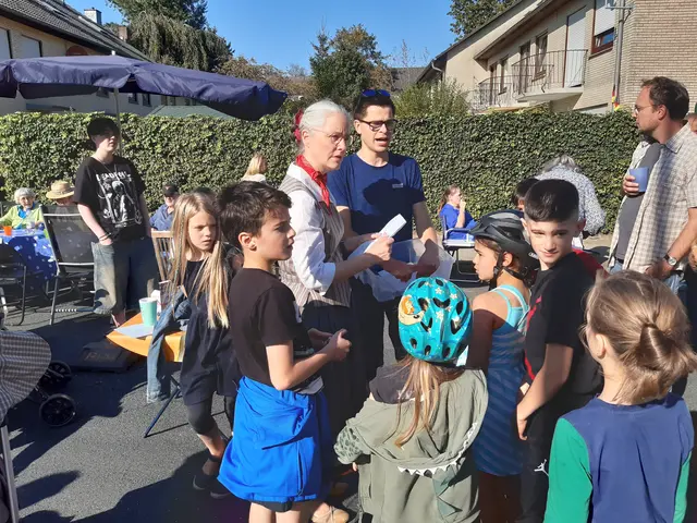In der Hermann-Burgdorf-Straße wurde im vergangenen Jahr bereits ordentlich gefeiert | Foto: Stadt Buchholz