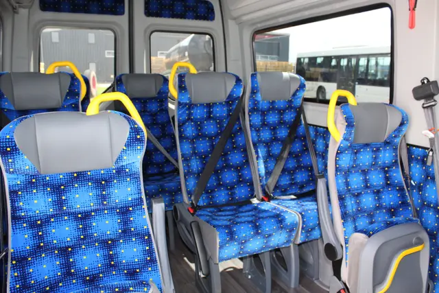 Hier nehmen die Passagiere Platz. Im Bürgerbus herrscht Anschnallpflicht | Foto: sb