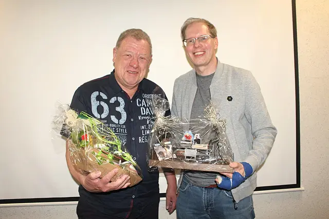 Wolfgang Böhrs (li.) und Mark Ropers | Foto: Ralf Koenecke