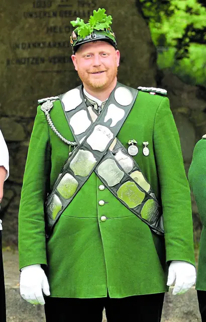 Der noch amtierende Schützenkönig Alexander „der Reisende“ Rieger | Foto: Verein