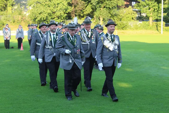 König Frank Gerdau bei der Proklamation | Foto: pm