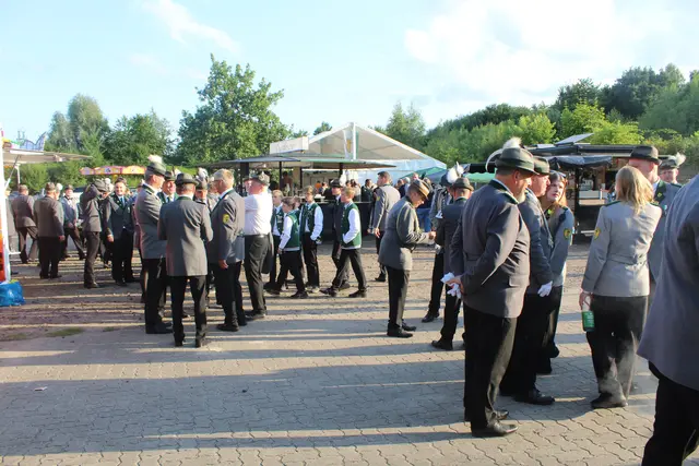 Das Schützenfest  war gut besucht | Foto: pm
