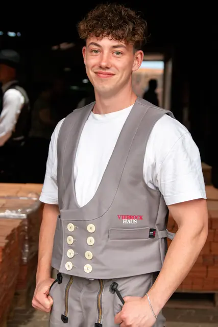 Tom Volck ist 23 Jahre alt, kommt aus Harsefeld und hat bei
ViebrockHaus in Harsefeld gelernt | Foto: Kreishandwerkerschaft