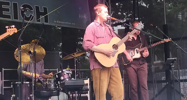 Hannes Koch und seine Band erhielten viel Applaus | Foto: André Welle