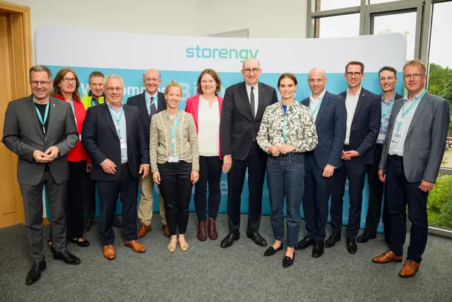 An der Gesprächsrunde nahmen auch lokale Akteure aus Politik, Wirtschaft und Verwaltung teil | Foto: Gregor Fischer/Storengy 