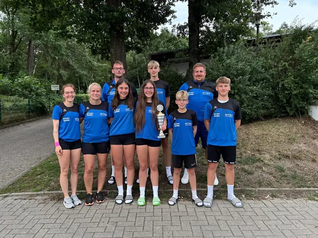 Die starken Faustballer aus dem Kreis Stade wurden mit Niedersachsen Sieger. Foto:TSV Essel | Foto: Foto:TSV Essel