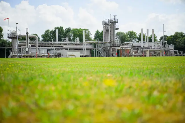 Der Storengy Gasspeicher zwischen Harsefeld und Hollenbeck | Foto: Storengy