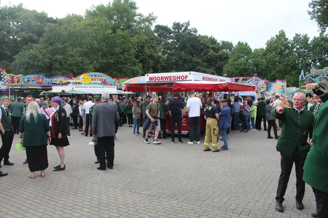 Der Festplatz war gut gefüllt | Foto: pm