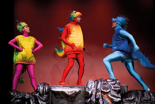 Kinderspaß mit dem Drachen Furzipups | Foto: Benjamin Westhoff