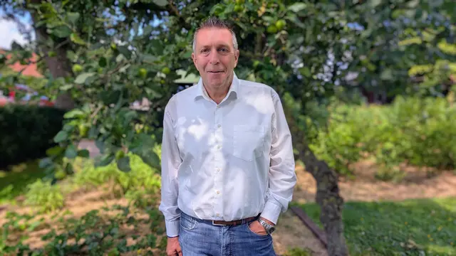 Lühe-Samtgemeinde-Bürgermeister Timo Gerke stellte sich den Fragen der WOCHENBLATT-Redaktion | Foto: jd