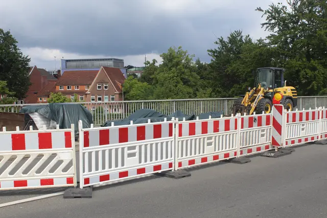Die Bauarbeiten auf der Canteleubrücke dauern länger als geplant | Foto: pm