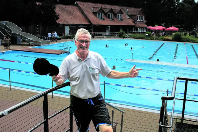 Salzhausens Waldbad-Leiter Uwe Britze: "Wir bräuchten mindestens zwei zusätzliche Vollzeitkräfte, um einen kontinuierlichen Betrieb zu gewährleisten" | Foto: ce