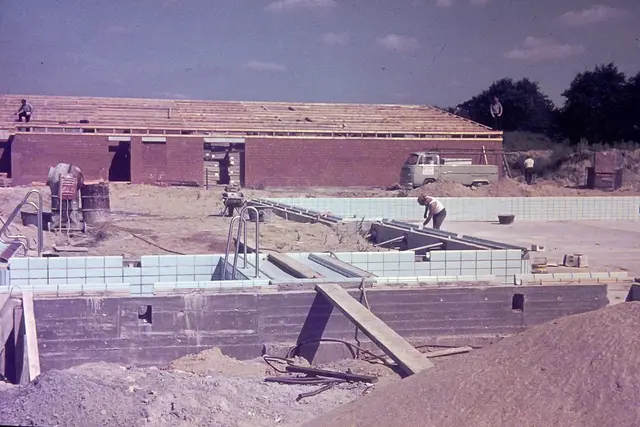 Das Freibad Hollenstedt entstand Anfang der 1970er Jahre. 1975 wurde die Eröffnung gefeiert | Foto: SG Hollenstedt
