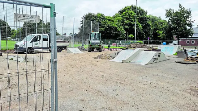 Die Umgestaltung der Anlage hat begonnen begonnen  | Foto: ig