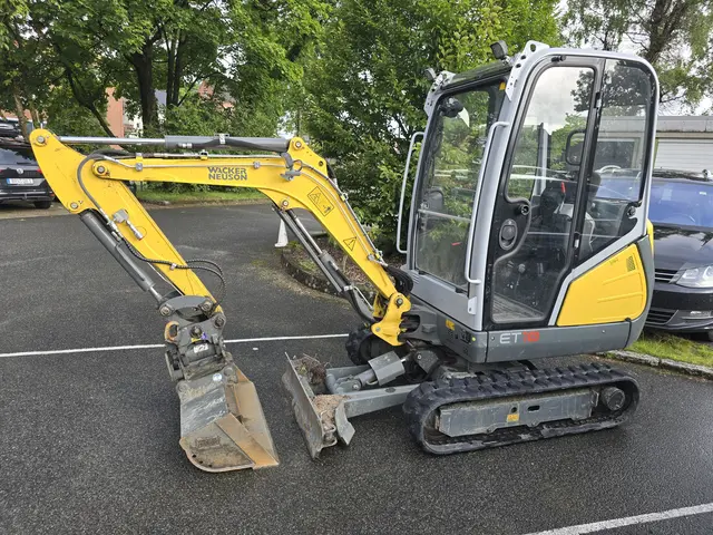Entwendeter und sichergestellter Minibagger | Foto: Polizeiinspektion Stade