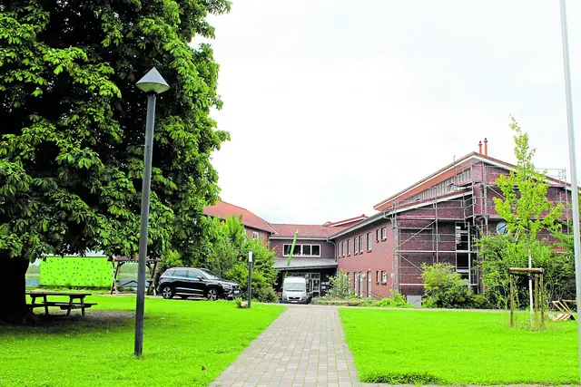 An der Schule am Fleth in Bützfleth entsteht zurzeit ein 
neuer Klassenraum | Foto: sb