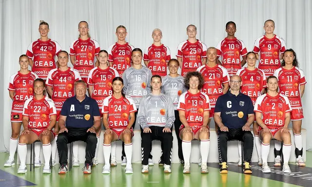 Das Team des schwedischen Erstligisten Höör Handbollsklubb (kurz H65 Höör) | Foto: Internetseite SV Höör
