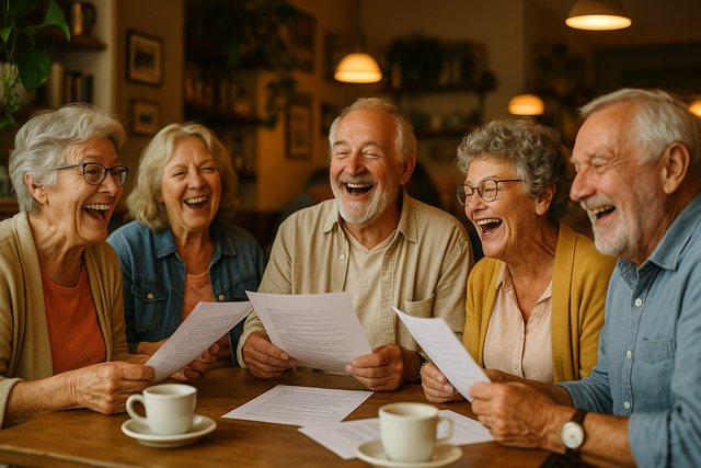 Ein Angebot für Stader Senioren: gemeinsames Singen im Café "Schöne Zeit" | Foto: KI-generiert