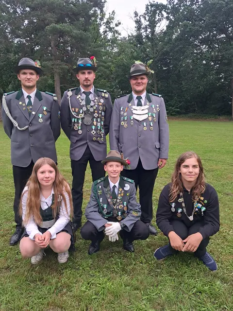 Die jugendlichen Majestäten | Foto: Anika Werner