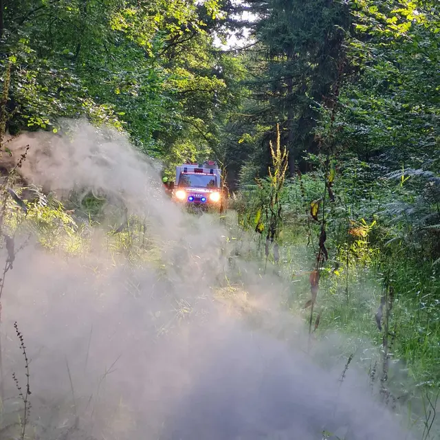 Die Situation wirkte absolut realistisch | Foto: Freiwillige Feuerwehr Ahlerstedt    